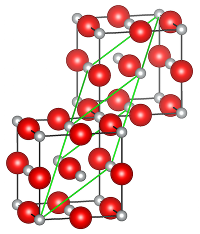Maille magnétique NiO